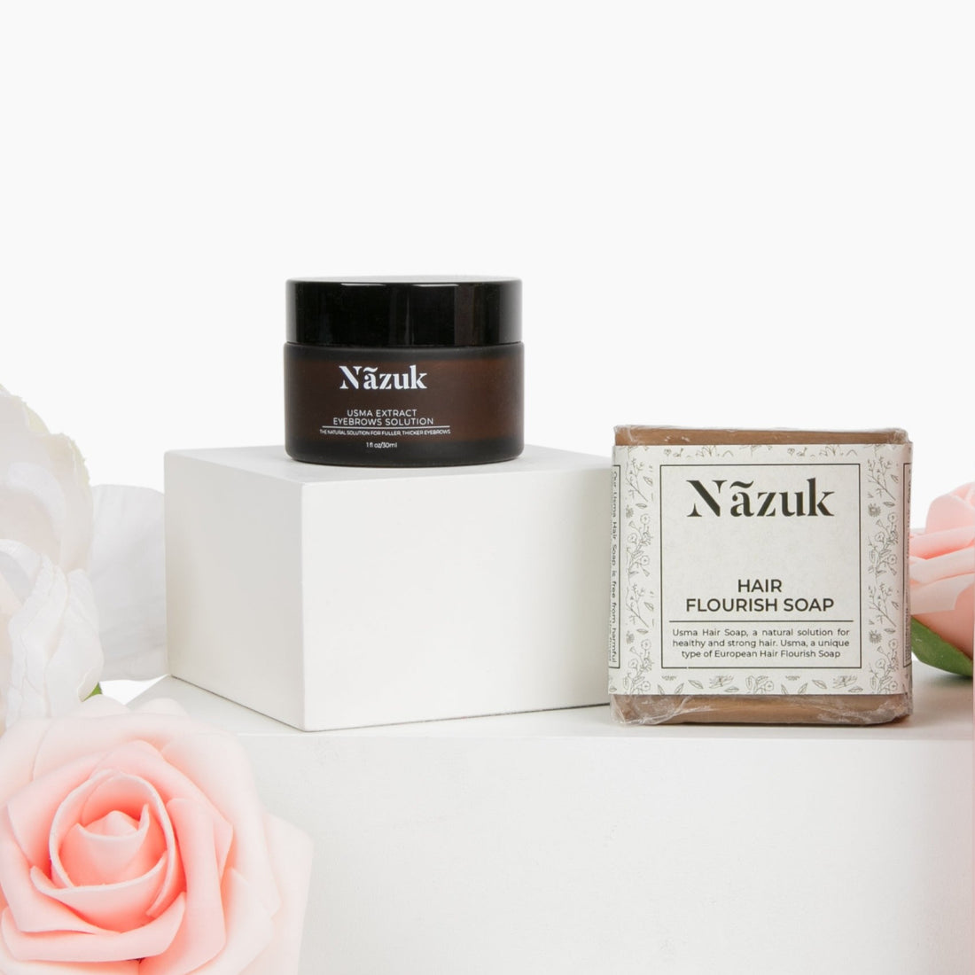 Usma Grass Hair Growth Essentials – Eyebrow & Hair Care Duo