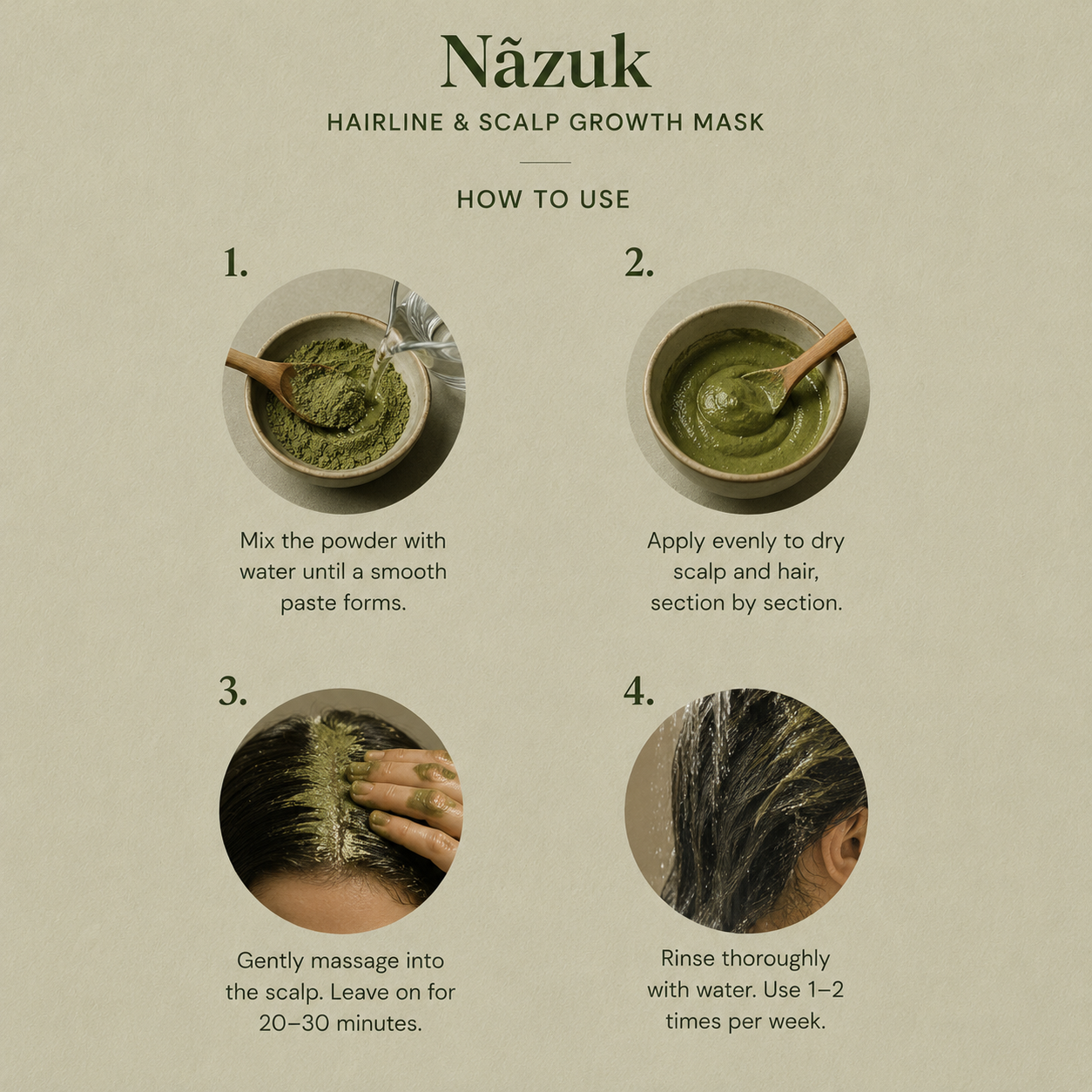 Hairline &amp; Scalp Growth Mask