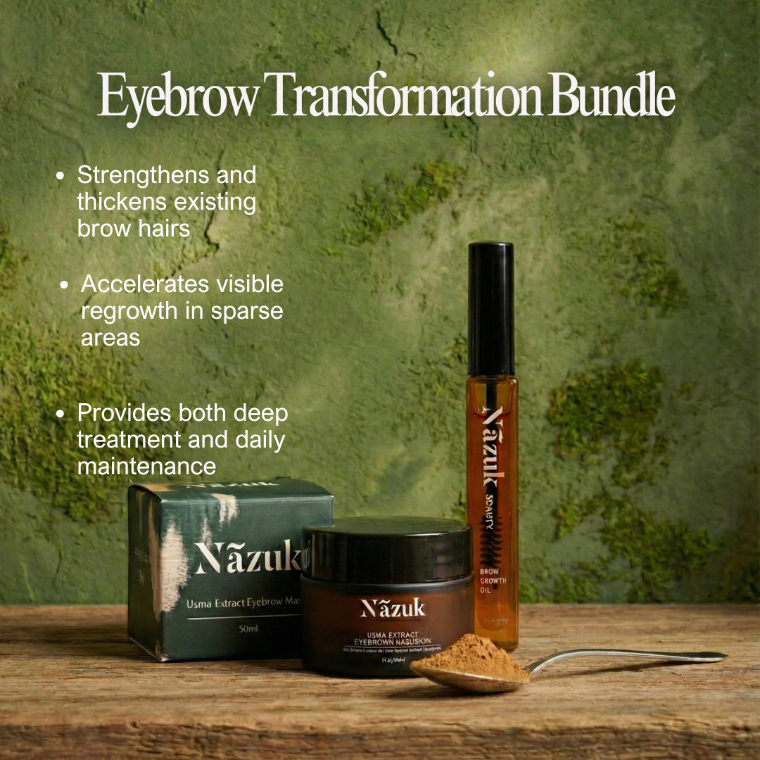 Eyebrow Transformation Bundle - Regrowth Mask + Growth Oil