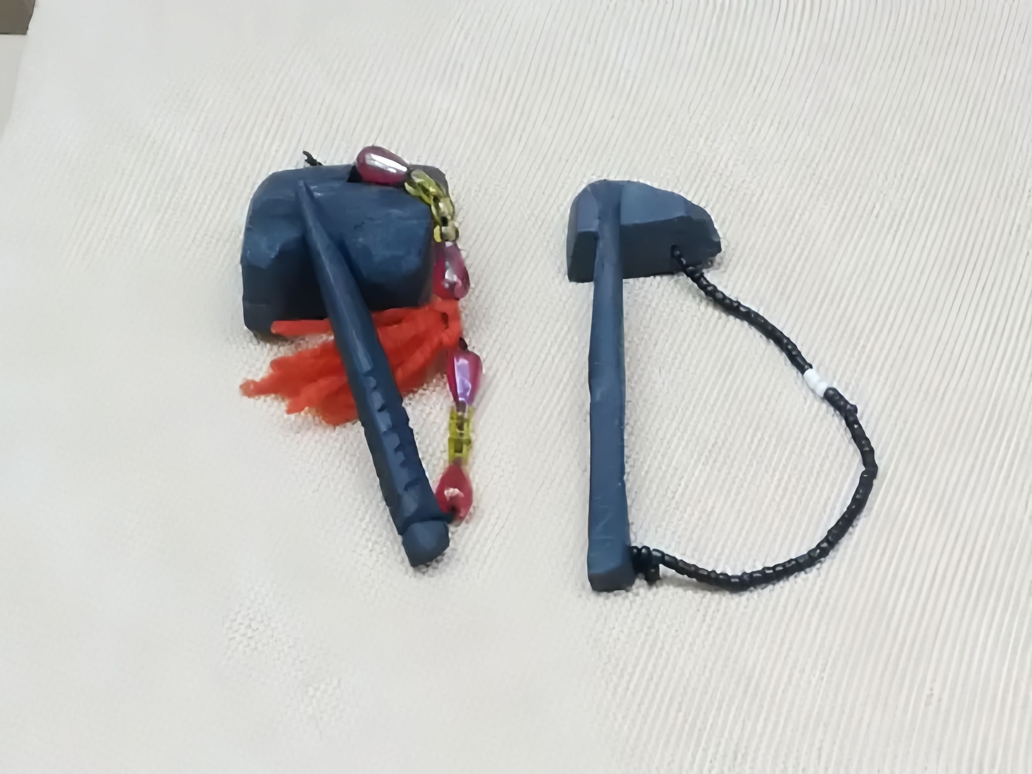 A tool Uyghur People used to apply Usma grass from hundred years ago- now in Kashgar Museum.